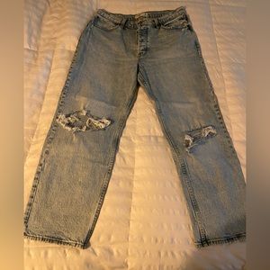 Abercrombie & Fitch Dad High Rise Jeans